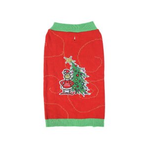 Maxtil Dog Christmas Sweater Dog Cat Autumn